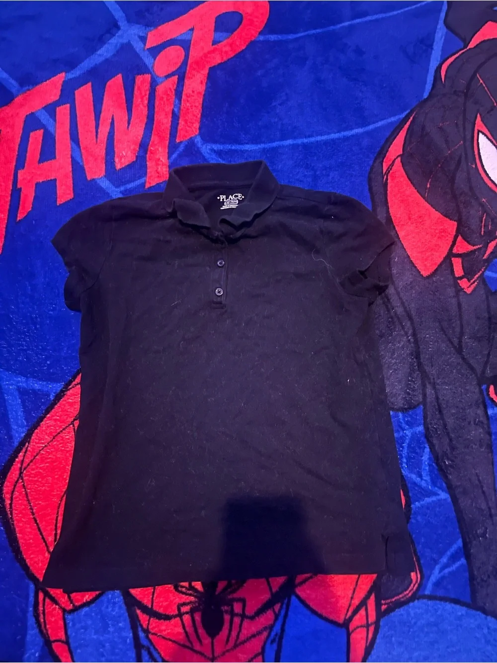 The Children's Place Black Polo Shirt for Kids